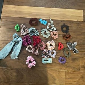 Assortment of Scrunchies Hair Ties
